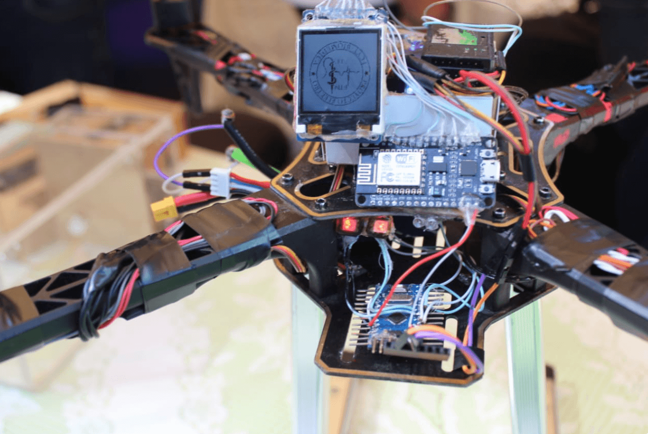 An image of the Dron de asistencia de insumos y medicamentos project.