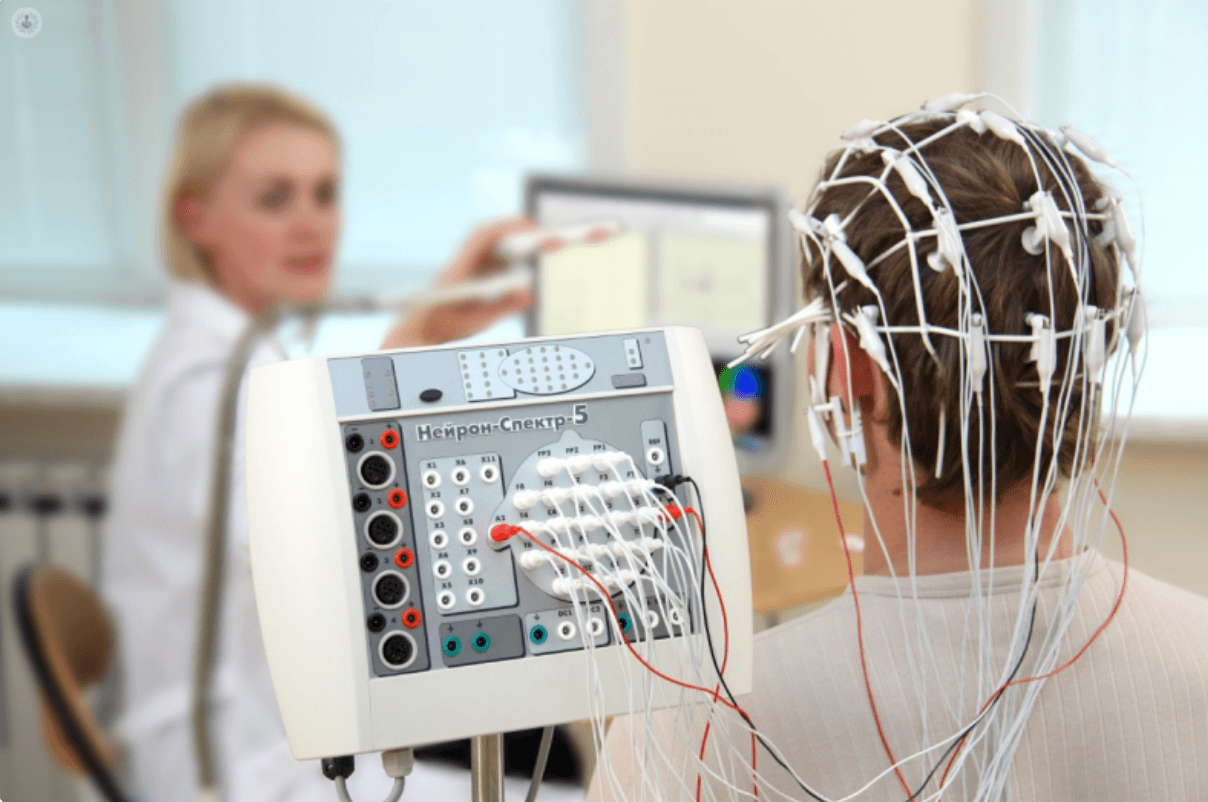 An image of the Electroencefalografía project.
